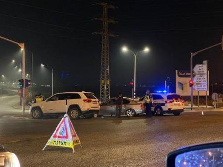 أصابات اثر حادث سير قرب باقة الغربية